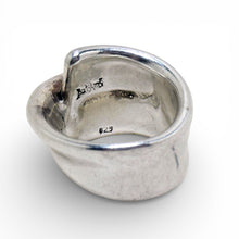 Electroform Modernist Hollow Sculptural Ring Size 7