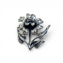 1950s Sterling Flower Pin