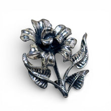 1950s Sterling Flower Pin