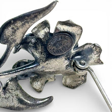 1950s Sterling Flower Pin