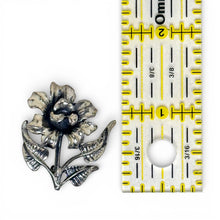 1950s Sterling Flower Pin