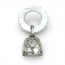 Mid-Century Sterling Birth Record Rattle