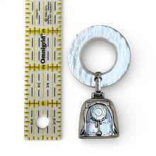 Mid-Century Sterling Birth Record Rattle