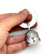 Mid-Century Sterling Birth Record Rattle