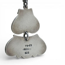 Taxco Sterling Onyx Large Articulated Earrings