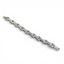 Sterling Taxco Bar Chain Bracelet