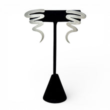 Taxco Figural Zig Zag Sterling Earrings