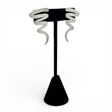 Taxco Figural Zig Zag Sterling Earrings