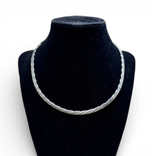 Taxco Sterling Twist Chain-like Collar Necklace