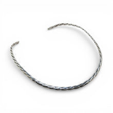 Taxco Sterling Twist Chain-like Collar Necklace
