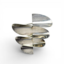 Sterling Modernist Taxco Pin