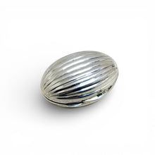 Sterling Egg Shaped Pill Box