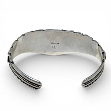 1970s Sterling Silver Navajo Cuff Bracelet Size 6 1/4