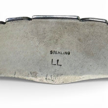 1970s Sterling Silver Navajo Cuff Bracelet Size 6 1/4