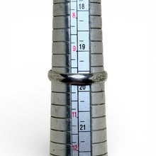 Sterling Silver Modernist Marquis Ring Size 10