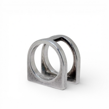 Georg Jensen Double Bar Modernist Ring Size 6 1/2