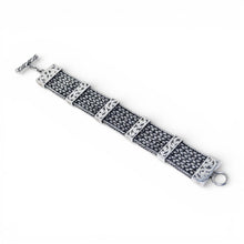 Vintage Lois Hill Woven Toggle Bracelet