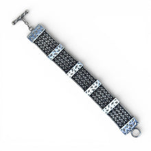 Vintage Lois Hill Woven Toggle Bracelet