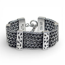 Vintage Lois Hill Woven Toggle Bracelet