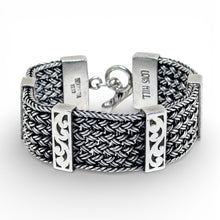 Vintage Lois Hill Woven Toggle Bracelet