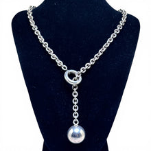 Sterling Silver Lariat Necklace