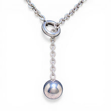Sterling Silver Lariat Necklace