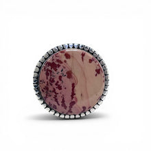 1970s Picture Jasper Pin