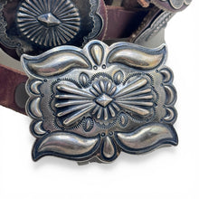 Vintage 1970s Sterling Concho Belt