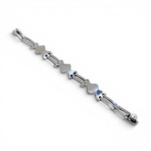 Taxco Sterling Abstract Chain Bracelet