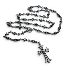 Chrome Hearts Cross Link Lariat Necklace 1998