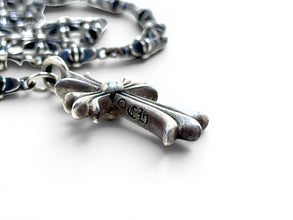 Chrome Hearts Cross Link Lariat Necklace 1998