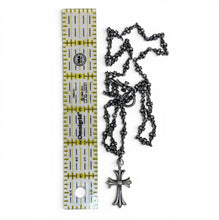 Chrome Hearts Cross Link Lariat Necklace 1998