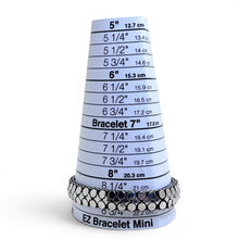 Mens Sterling Brick Woven Dot Overlay Bracelet