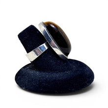 Sterling Tigers Eye Ring Size 6 3/4