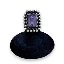 Taxco Amethyst Sterling Ring Size 4 1/2