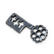 Sterling Skeleton Key Brooch