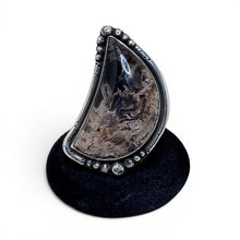 Pacific Crest Silver - Petrified Palm Room Sterling Ring Size 6 3/4
