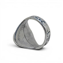 Vintage Sterling Onyx Ring Size 12
