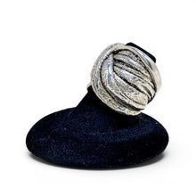 Vintage Sterling Sculptural Wrap Ring Size 6
