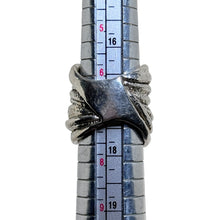 Vintage Sterling Sculptural Wrap Ring Size 6