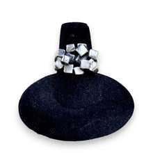 Sterling Nugget Style Ring Size 6 3/4