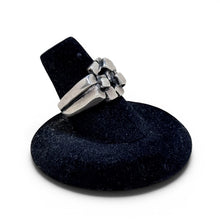 Sterling Nugget Style Ring Size 6 3/4