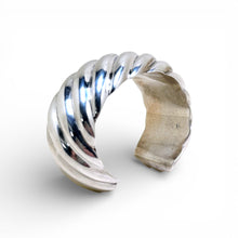 Sterling Twisted Electroform Cuff Bracelet