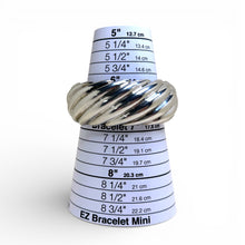 Sterling Twisted Electroform Cuff Bracelet