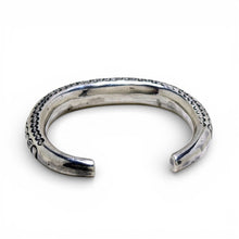 Sterling Bali Stamped Cuff Bracelet