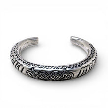 Sterling Bali Stamped Cuff Bracelet