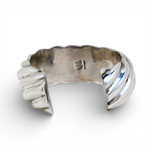 Sterling Twisted Electroform Cuff Bracelet
