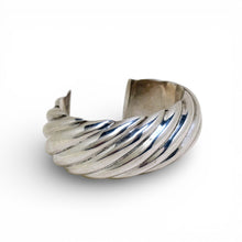 Sterling Twisted Electroform Cuff Bracelet