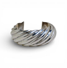 Sterling Twisted Electroform Cuff Bracelet