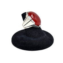 Sterling Carnelian Ring Size 5